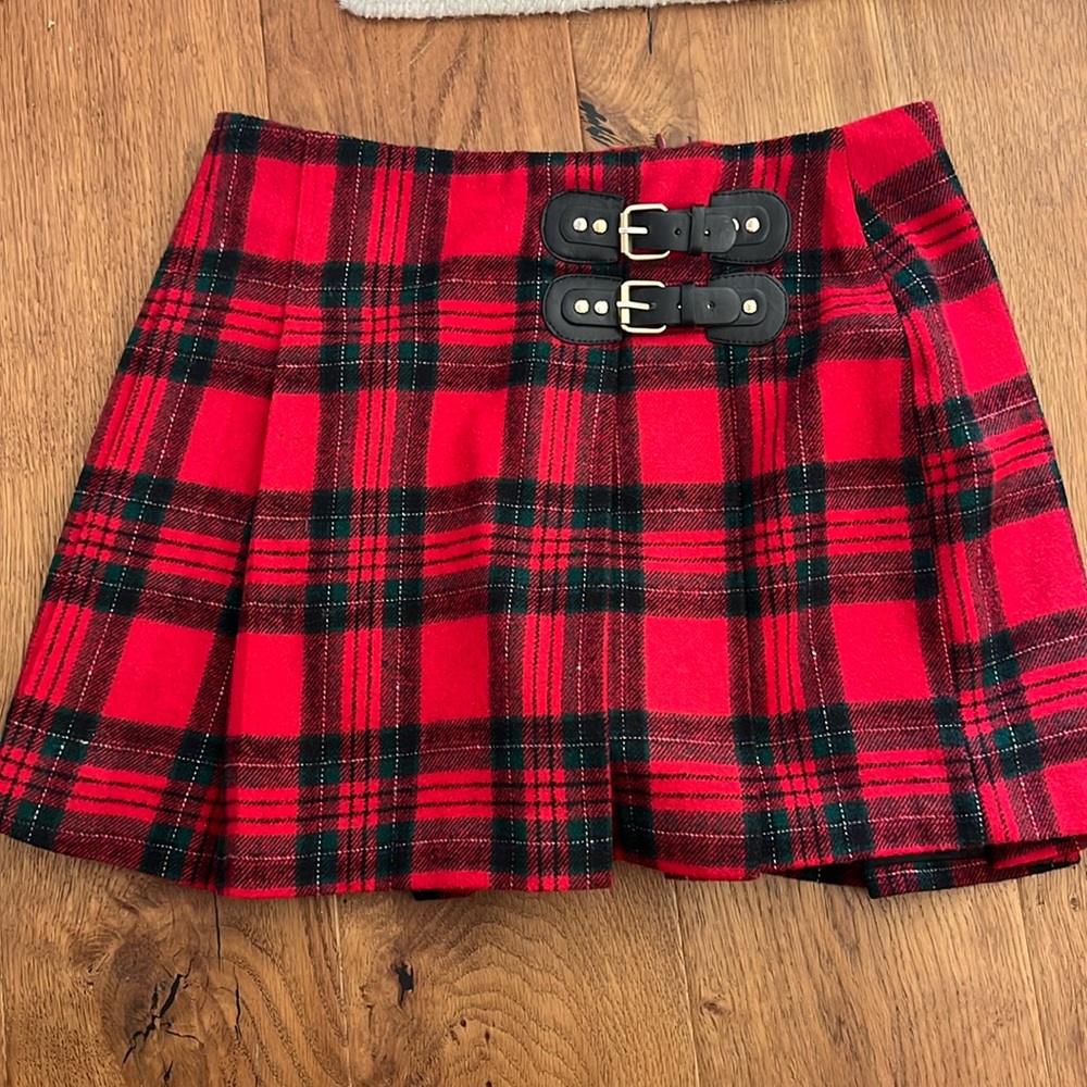 Tartan Kilt Style Mini Skirt